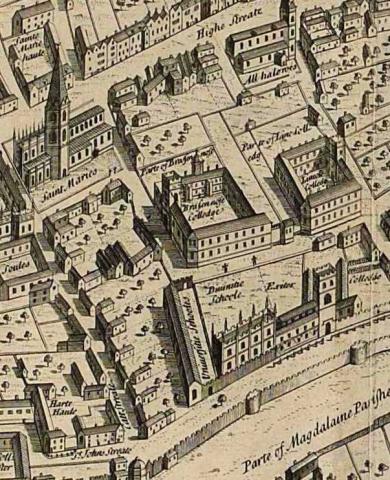 Image for Central Oxford in 1578