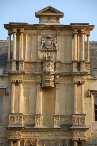 Image for Frontispiece, Fellows Quadrangle, Merton College