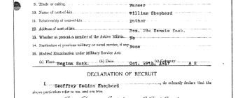 Image for Geoffrey Shepherd's Letters Pt. 2