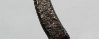 Image for JH9: Silver ingot cut from a rod or bracelet. [View 1]
