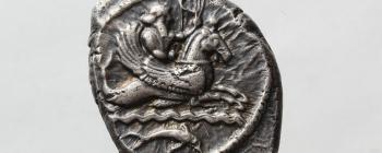 Image for Clone of T30: Silver shekel, struck at Tyre, c. 425-394 BC. [Obverse]