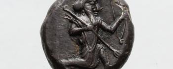 Image for T20: Silver siglos, “King with bow and spear” Carradice Type 3. [Obverse]
