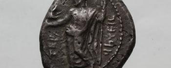 Image for Clone of T13: Silver stater struck at Tarsos in the name of the general Tiribazos, c. 384-383 BC. [Obverse]