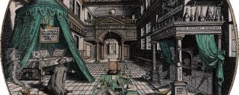 Image for Alchemist's laboratory, Khunrath's Amphitheatrum (detail)