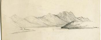 Image for Drawing of mountains