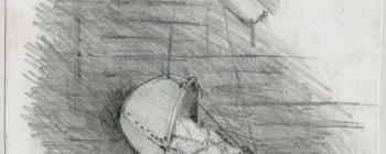 Image for Drawing of a Saami cradle 2