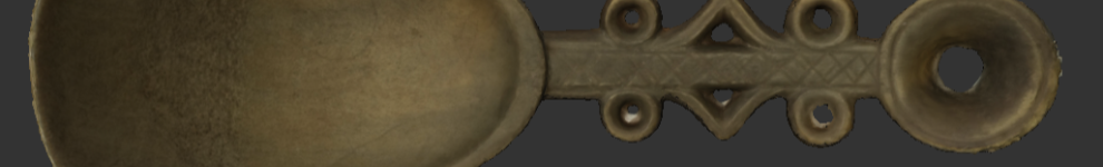 Image for Carved spoons of reindeer antler, from a collection made by Arthur Evans